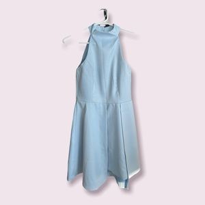 Shilla High Neck Dress